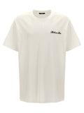 Balmain Logo-Embroidered T-Shirt — Cream