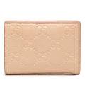 Small GG Emblem Leather Bifold Wallet