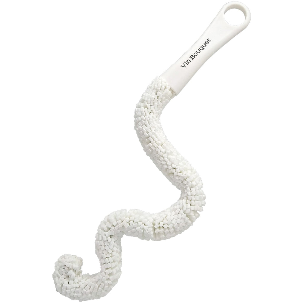Cepillo limpiador blanco para decantador flexible