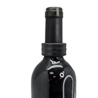 Set de Anillas Antigoteo Negras para Vino