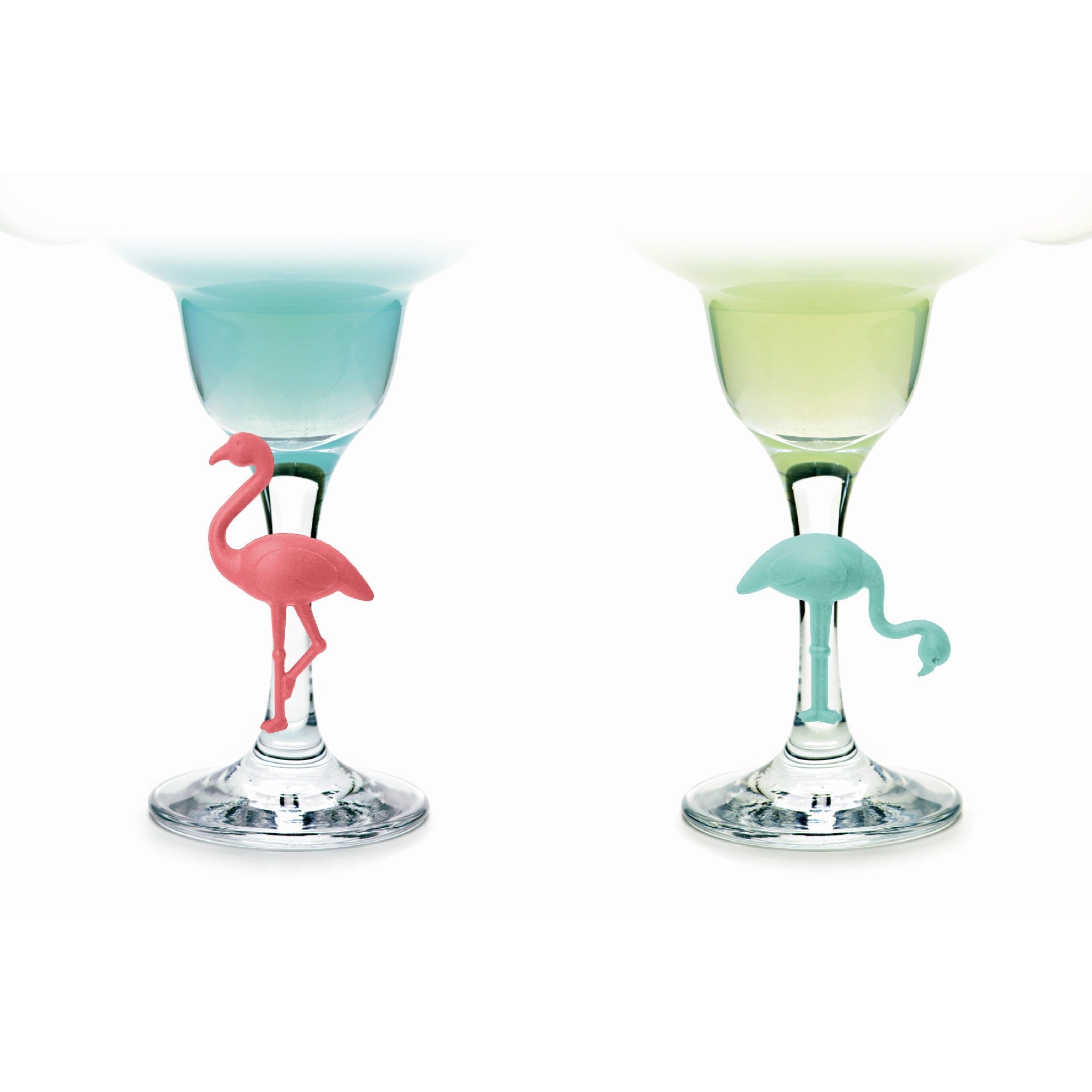 Set de 8 marcacopas de silicona surtidos