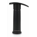Bomba de Vacío Manual Negra con 2 Tapones