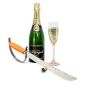 Sable de sabrage para abrir champagne con estilo