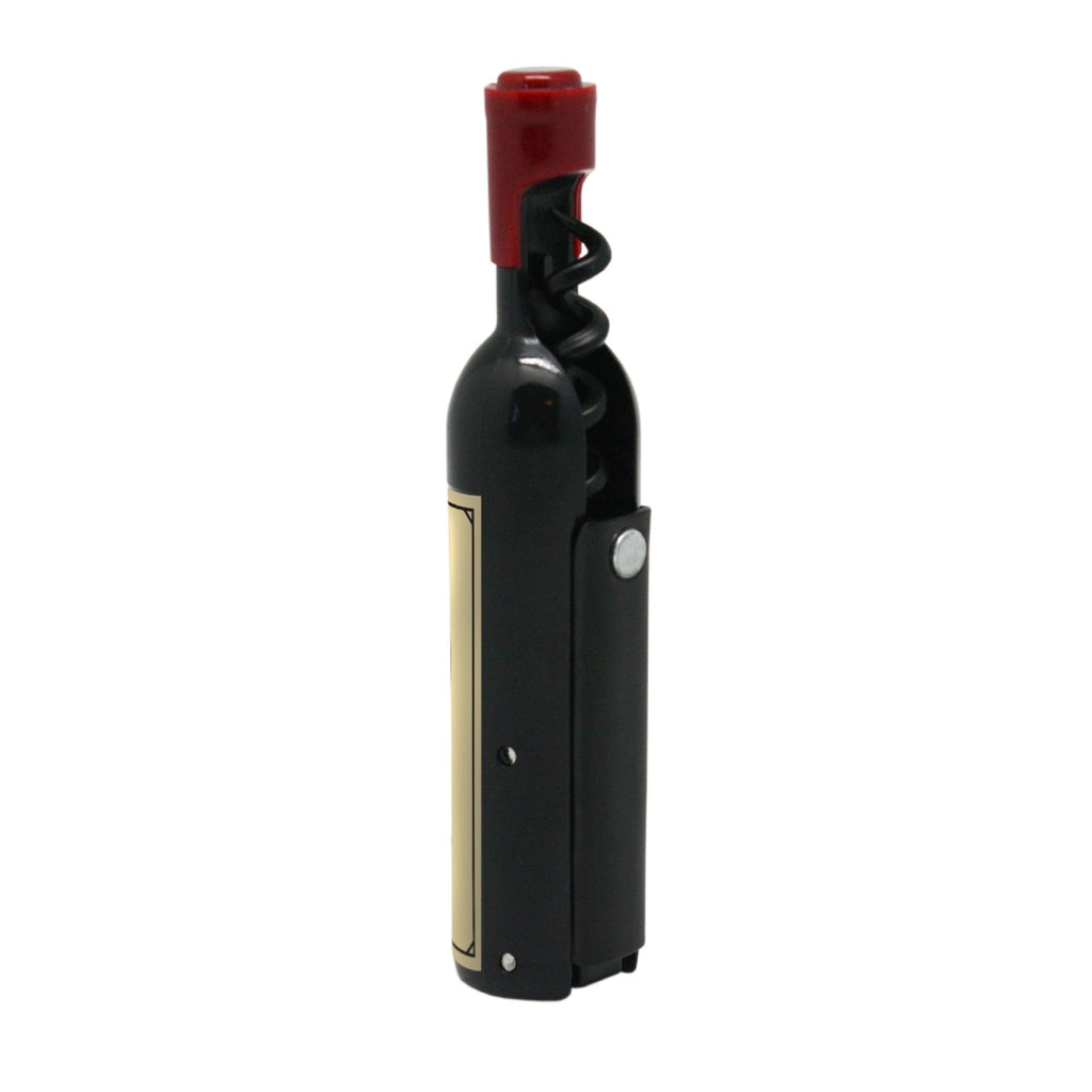 Sacacorchos forma botella de vino con imán