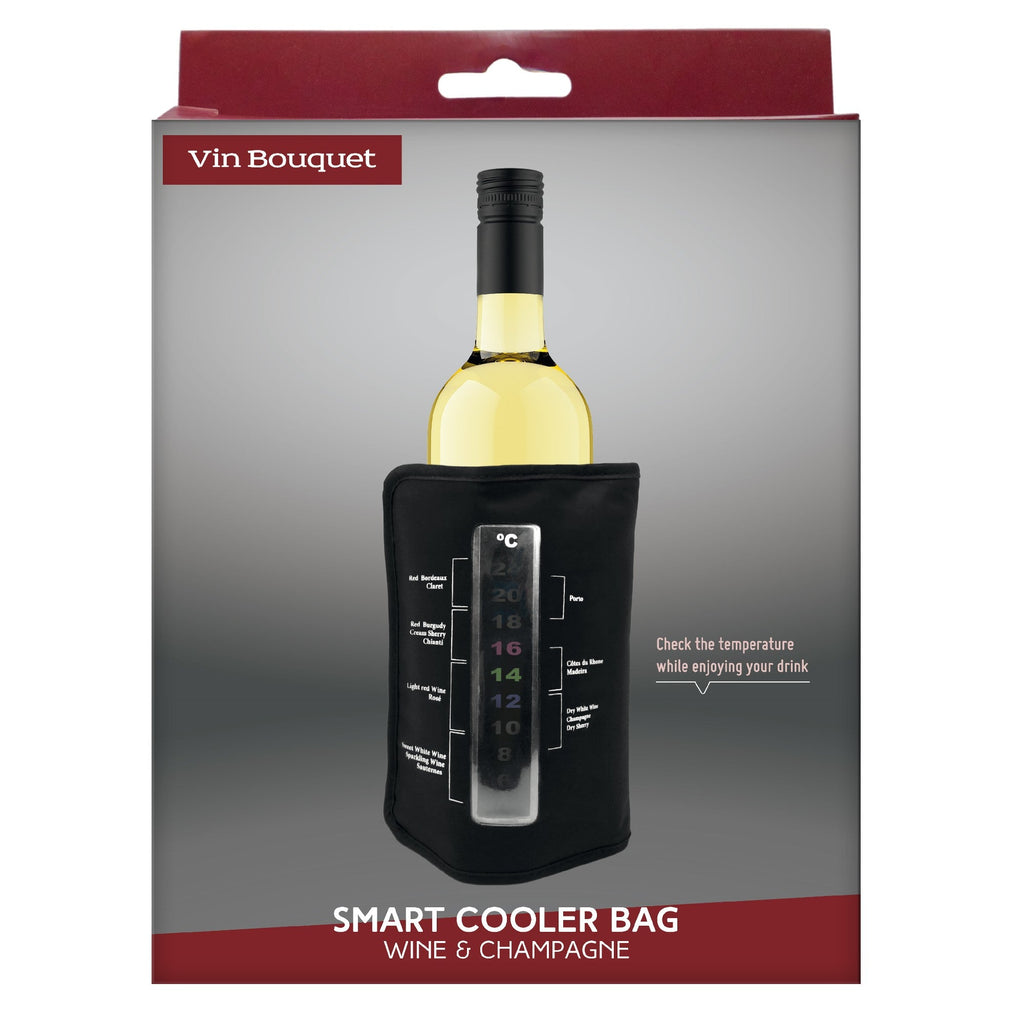 Funda Enfriadora para Vino con Termómetro