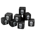 Cubitos de calavera para enfriar bebidas 9 unidades
