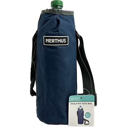 Bolsa isotérmica para botella con correa ajustable