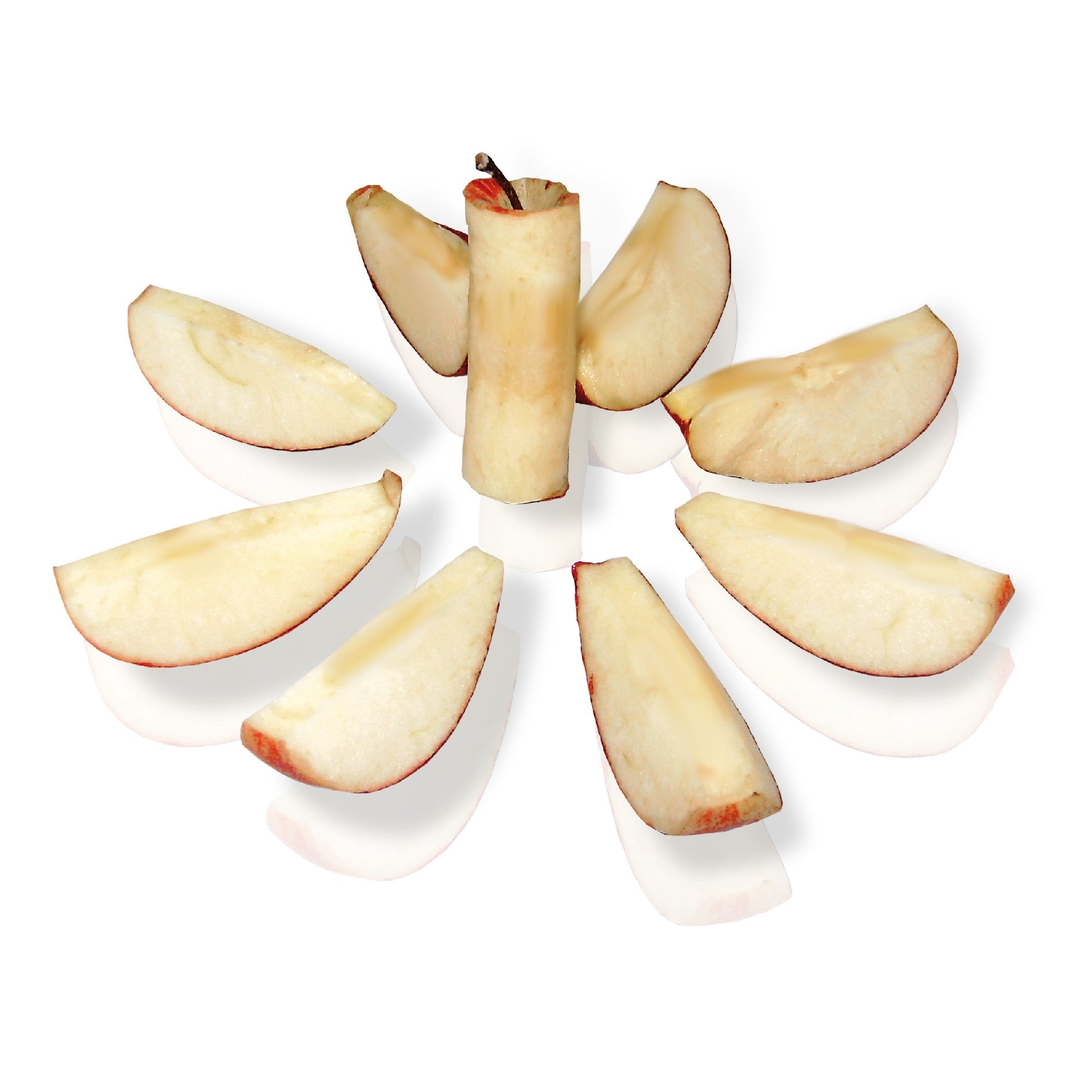 Cortador de manzanas con expulsor de corazón