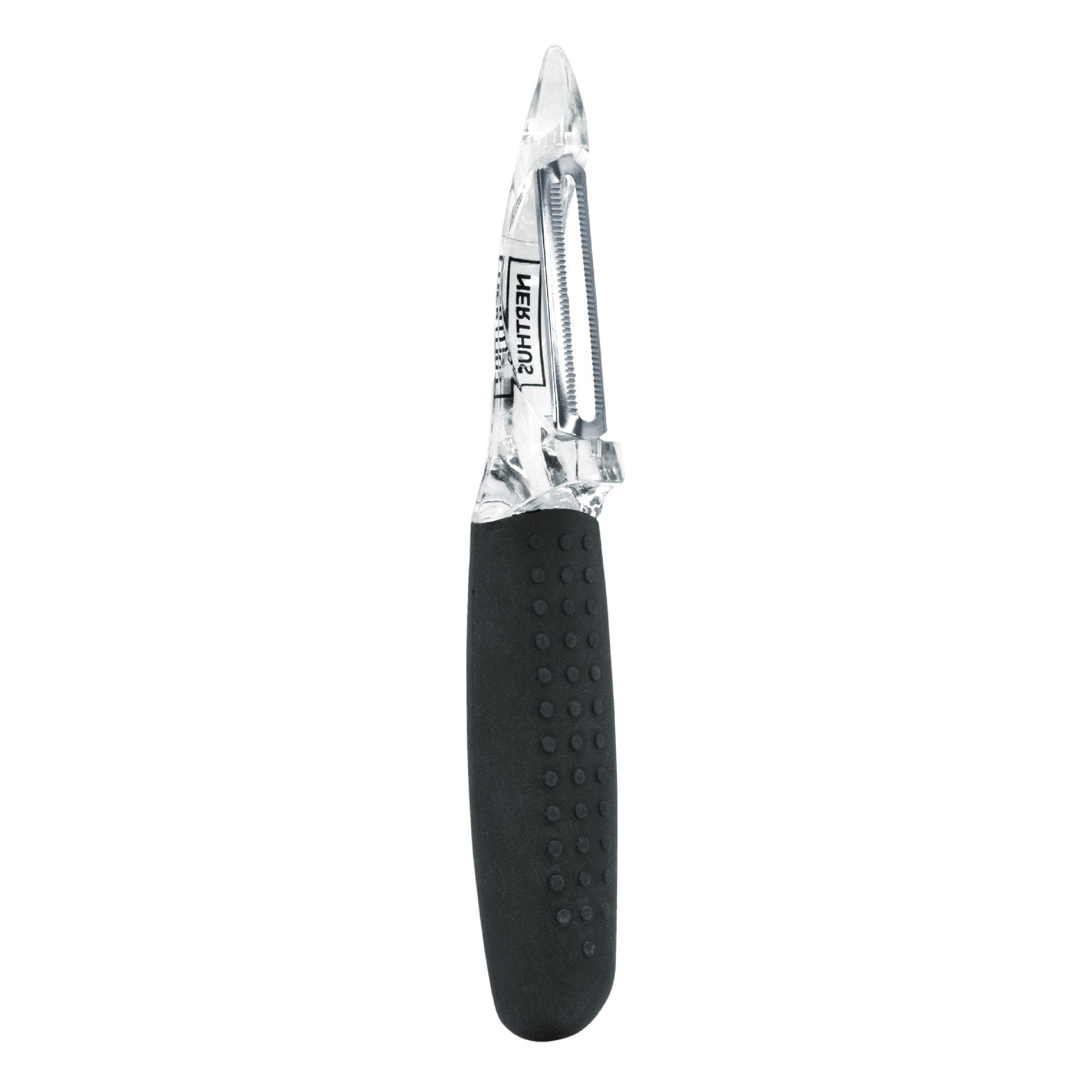 Pelador serrado con cuchilla de acero inoxidable