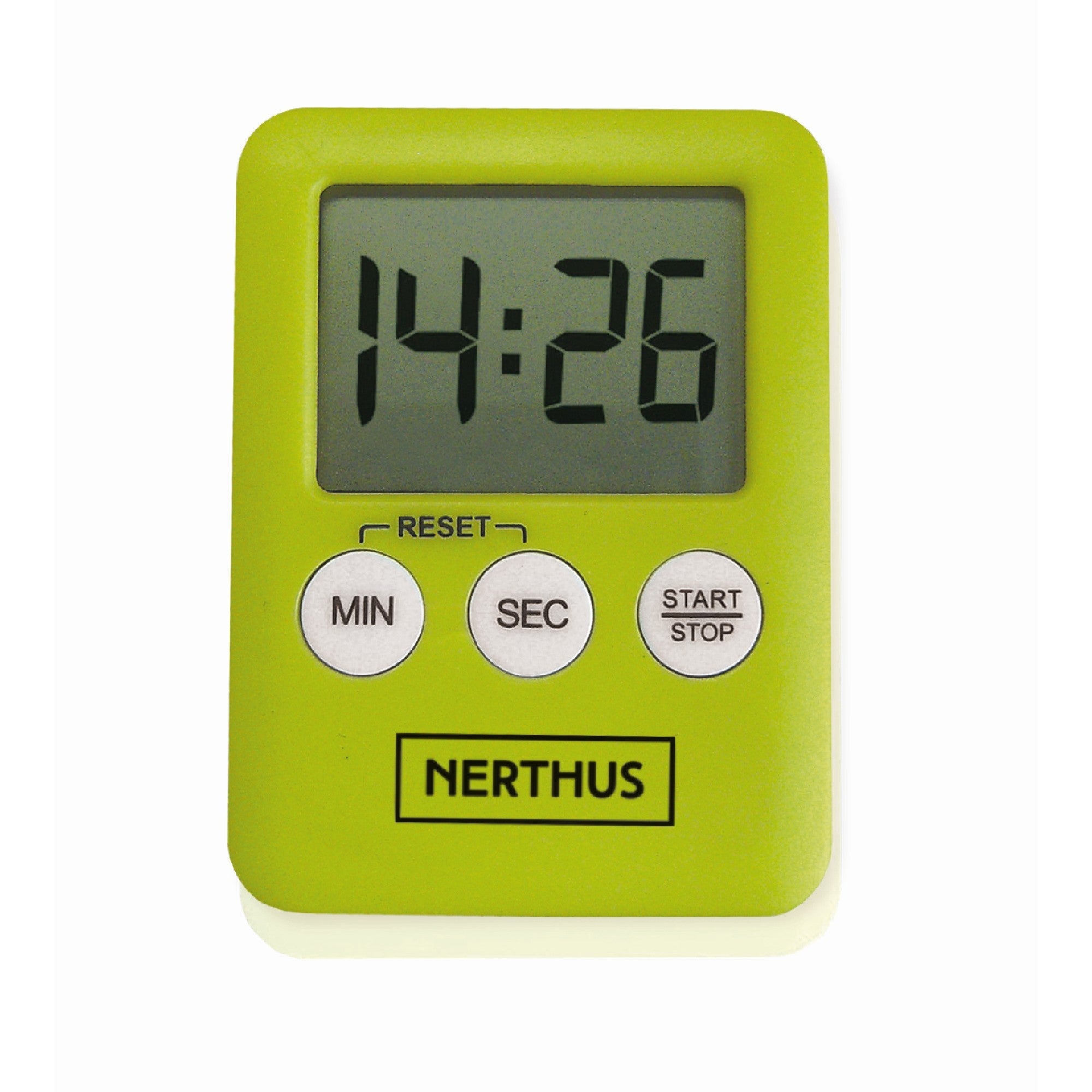 Temporizador digital de cocina con imán y alarma sonora