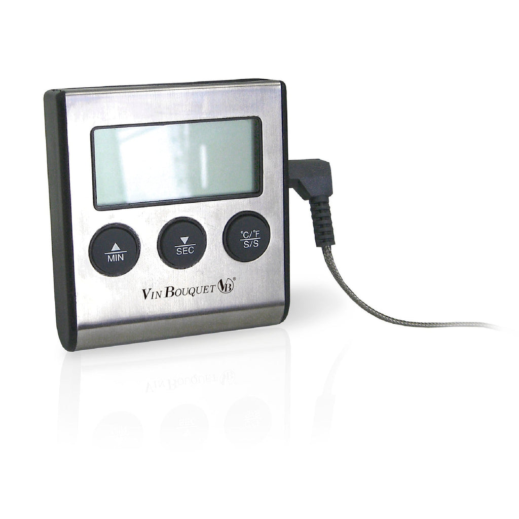Termómetro digital de cocina con sonda