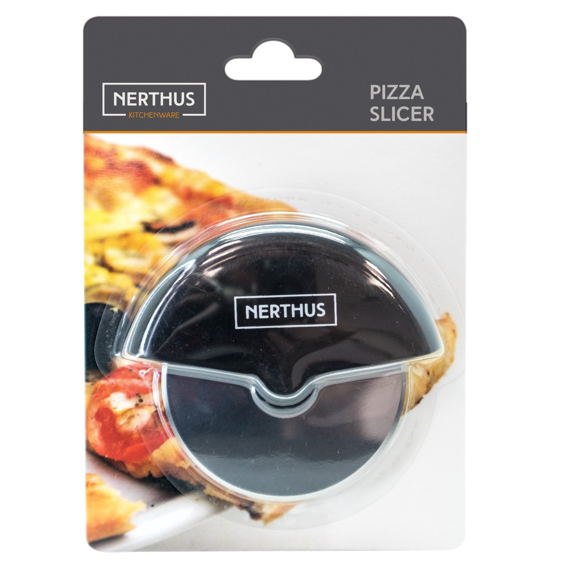 Corta pizzas redondo con cuchilla de acero
