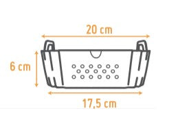 Bandeja de Silicona Perforada para Freidora de Aire