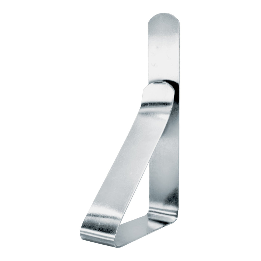 Clip ajustable para mantel de acero inoxidable