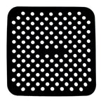 Bandeja de Silicona Perforada para Freidora de Aire – 19x19 cm, Reutilizable