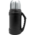 Termo acero inoxidable con vaso y tapón click