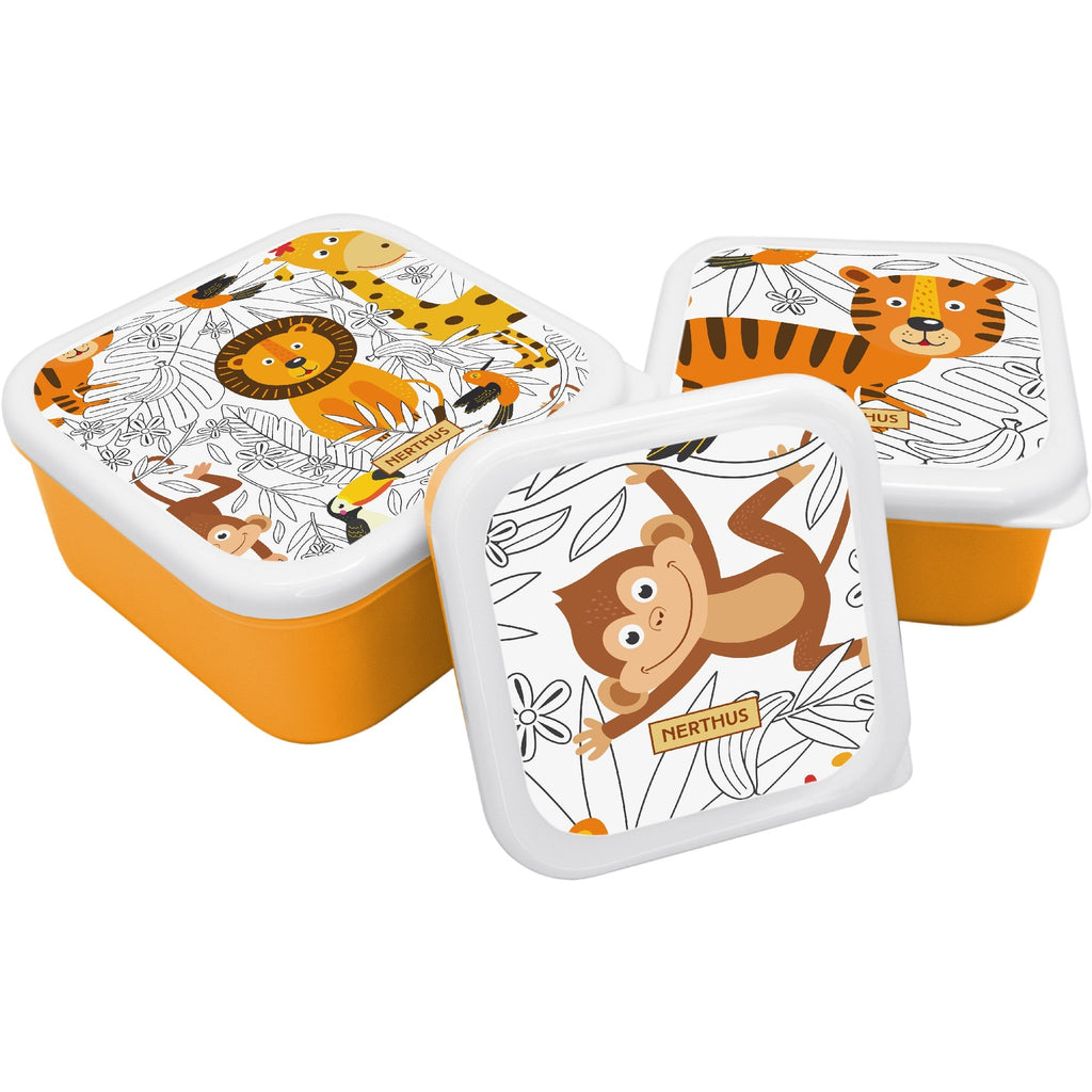 Set Fiambreras Infantiles Apilables