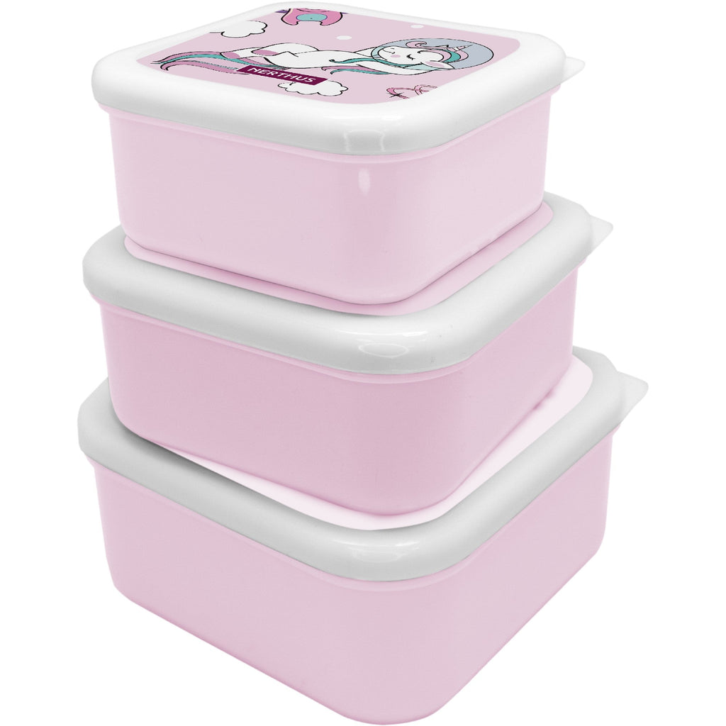 Set Fiambreras Infantiles Apilables