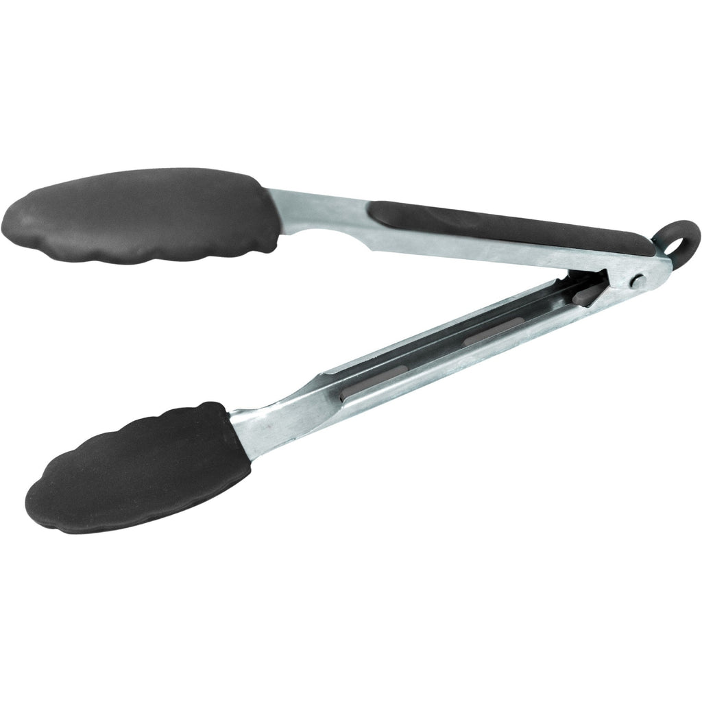 Pinzas de Cocina de Acero Inoxidable con Punta de Silicona – 26 cm