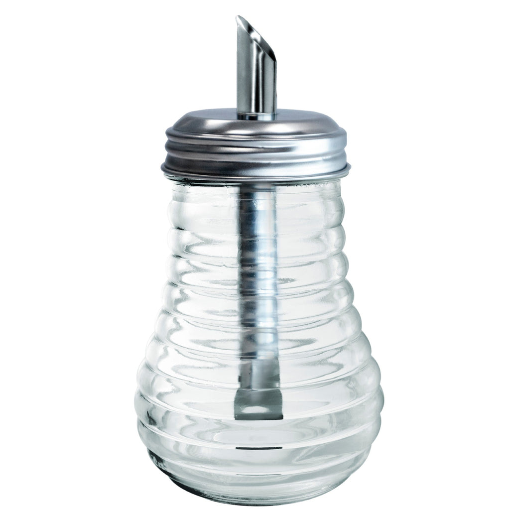 Azucarero de Cristal con Tapón Dispensador