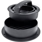 Prensa para Hamburguesas Caseras Apilable – 3 Funciones en 1