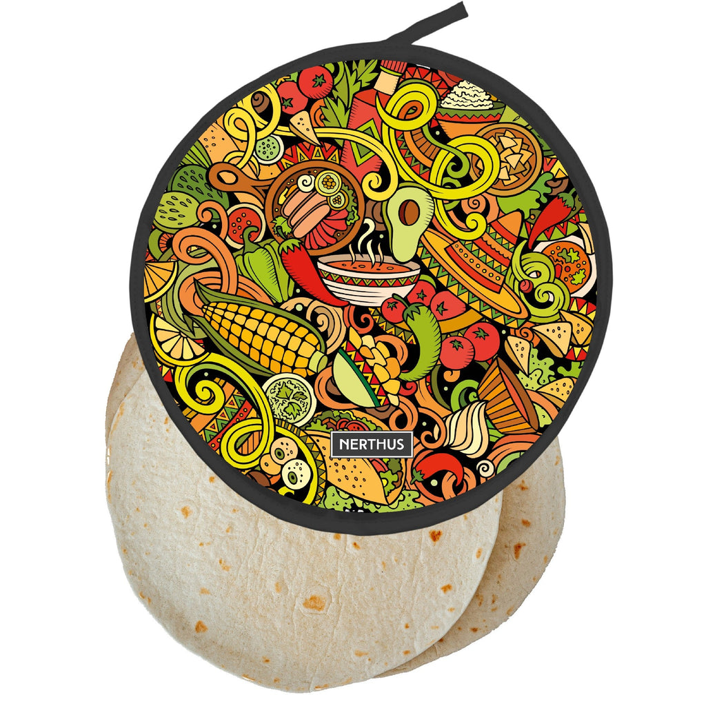 Calentador térmico para tortillas y tacos para microondas