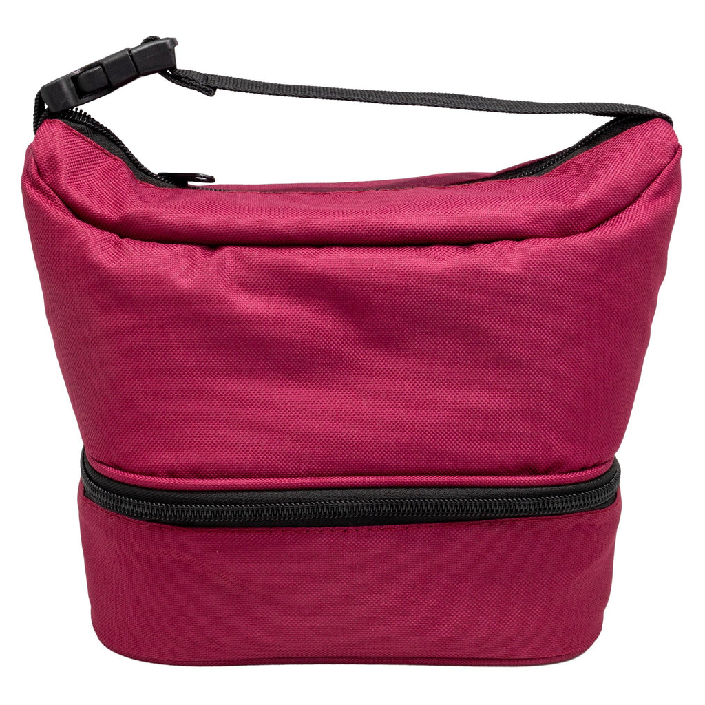 Bolsa Térmica Porta Alimentos con 2 Compartimentos – 4 Colores