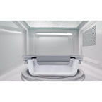 Fiambrera de Acero Inoxidable con Tapa de Cristal – Apta Microondas