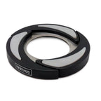 Salvamanteles plegable de acero inoxidable y silicona