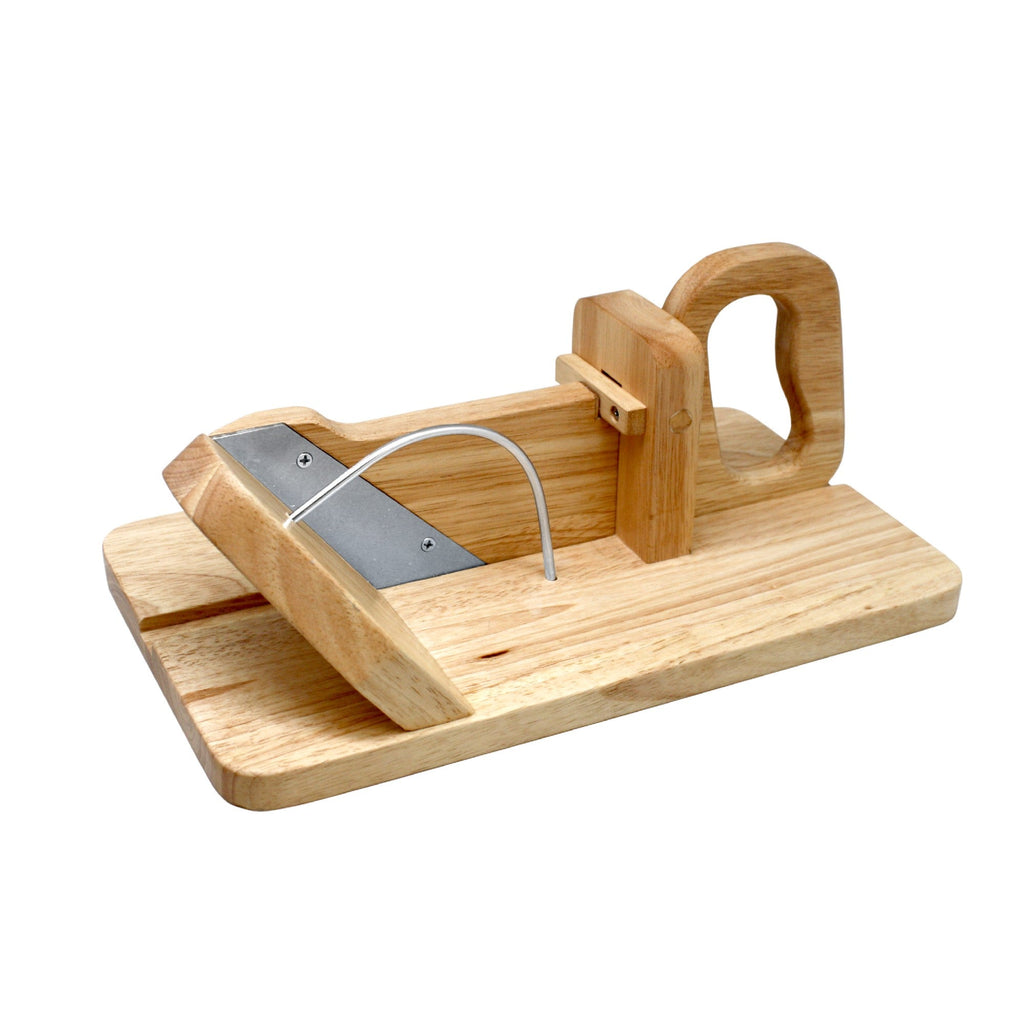 Guillotina de madera para cortar embutidos