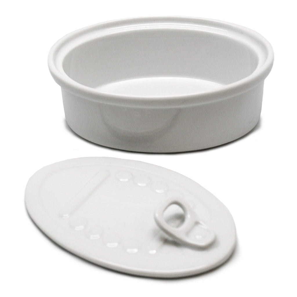 Lata de Porcelana para Snacks con Tapa