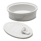 Lata de Porcelana para Snacks con Tapa