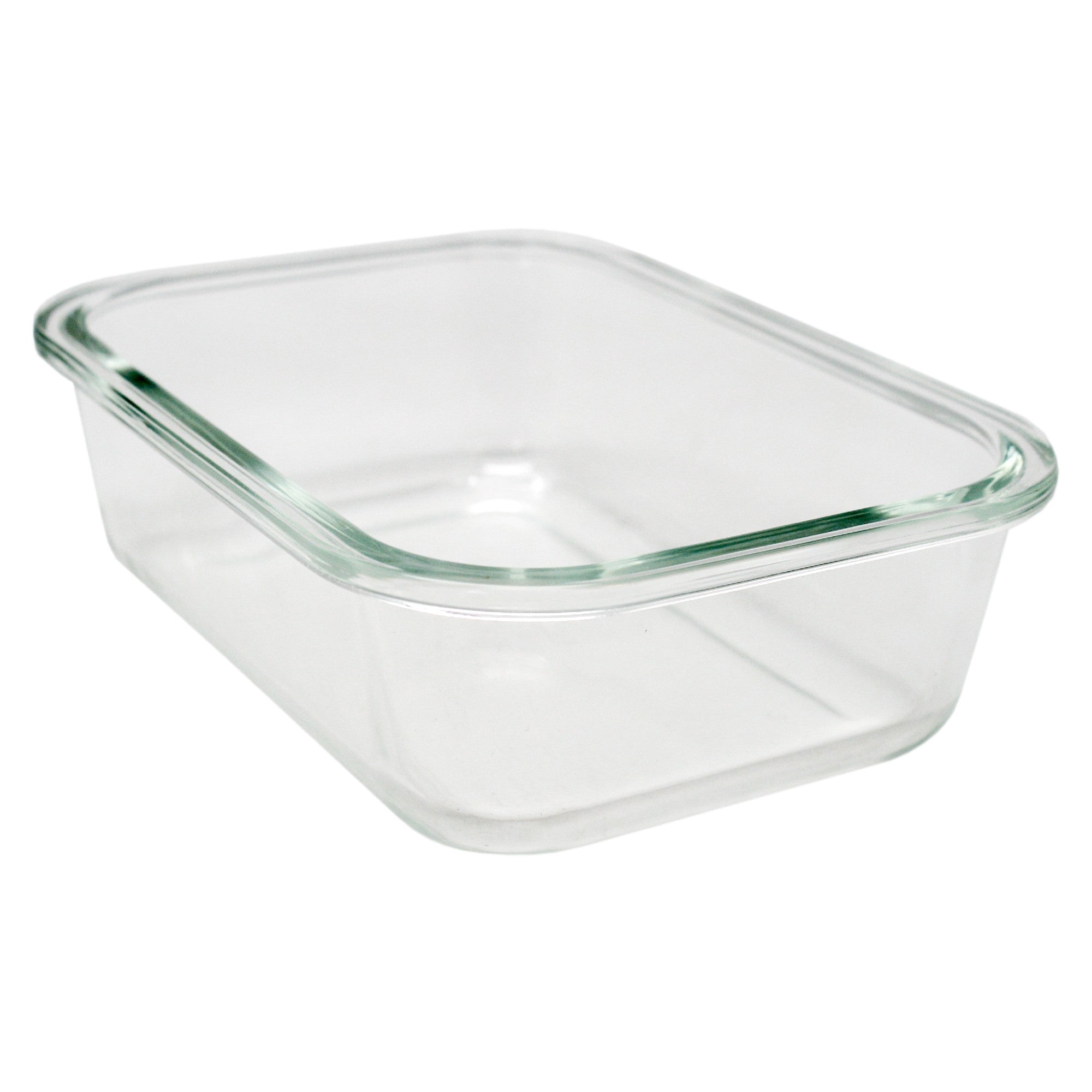 Recipiente Hermético de Cristal Rectangular