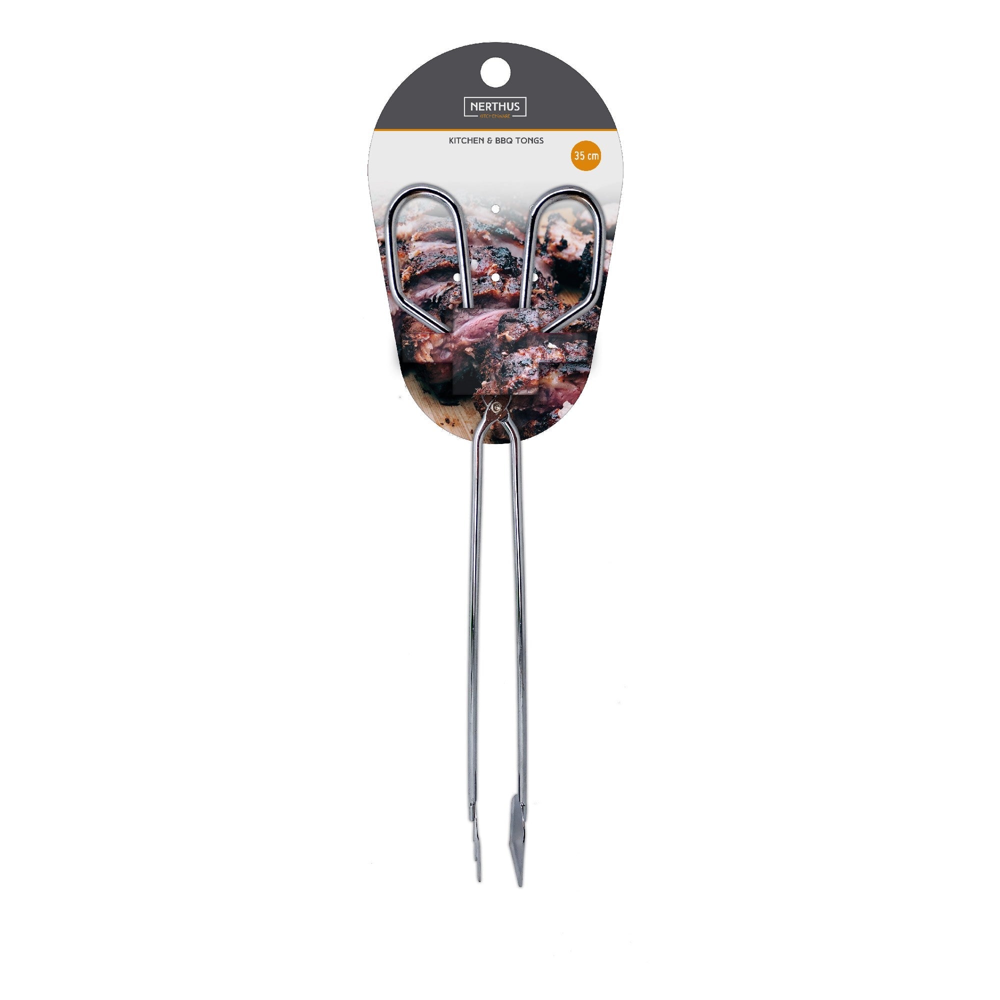 Pinza de Barbacoa de Acero Inoxidable 35 cm