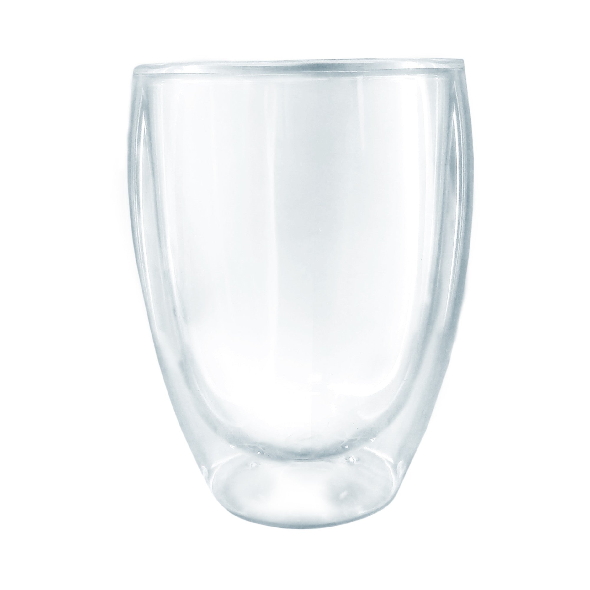 Vaso doble pared efecto flotante sin asa