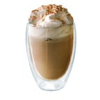 Vaso doble pared efecto flotante sin asa