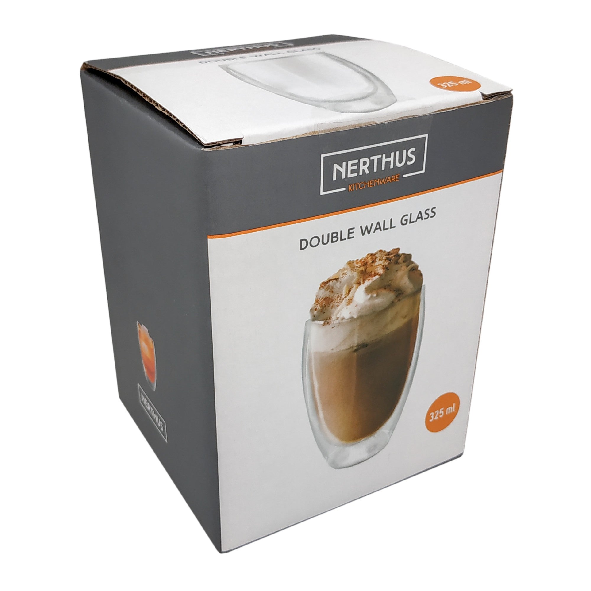 Vaso doble pared efecto flotante sin asa