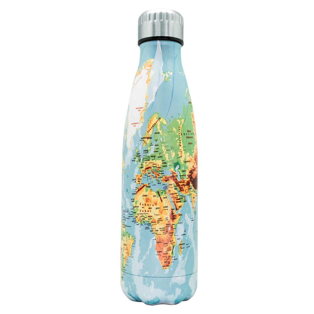 Botella Térmica Clásica de Acero Inoxidable – Doble Pared