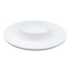 Plato Redondo para Snacks de Porcelana con Centro para Salsa