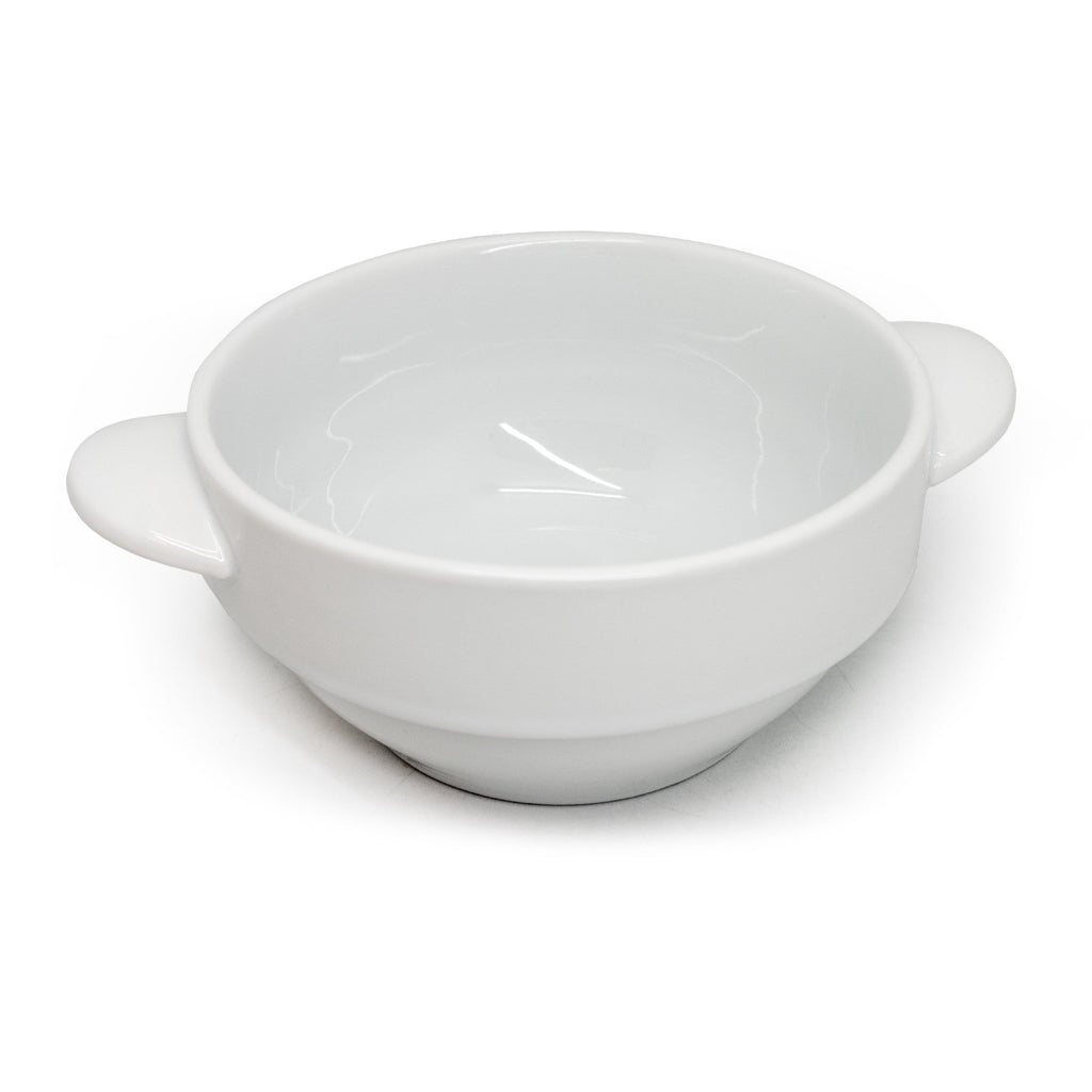 Cuenco de Porcelana para Sopa con Asas