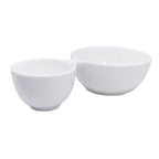 Cuenco Doble de Porcelana para Aperitivos