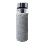 Botella Cristal 350 ml con Infusor y Doble Pared