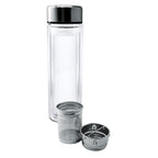 Botella Cristal 350 ml con Infusor y Doble Pared