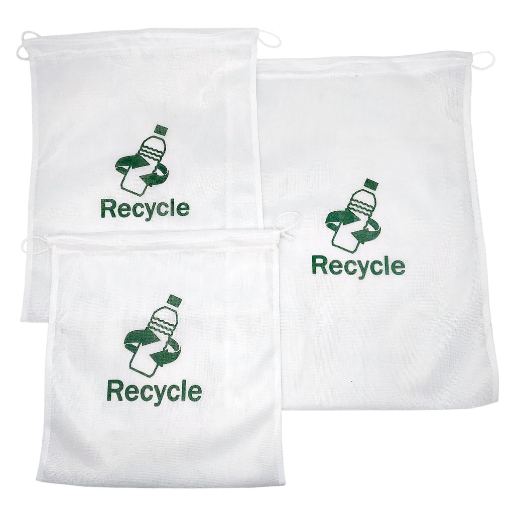 Set de Bolsas de Rejilla 100% Plástico Reciclado