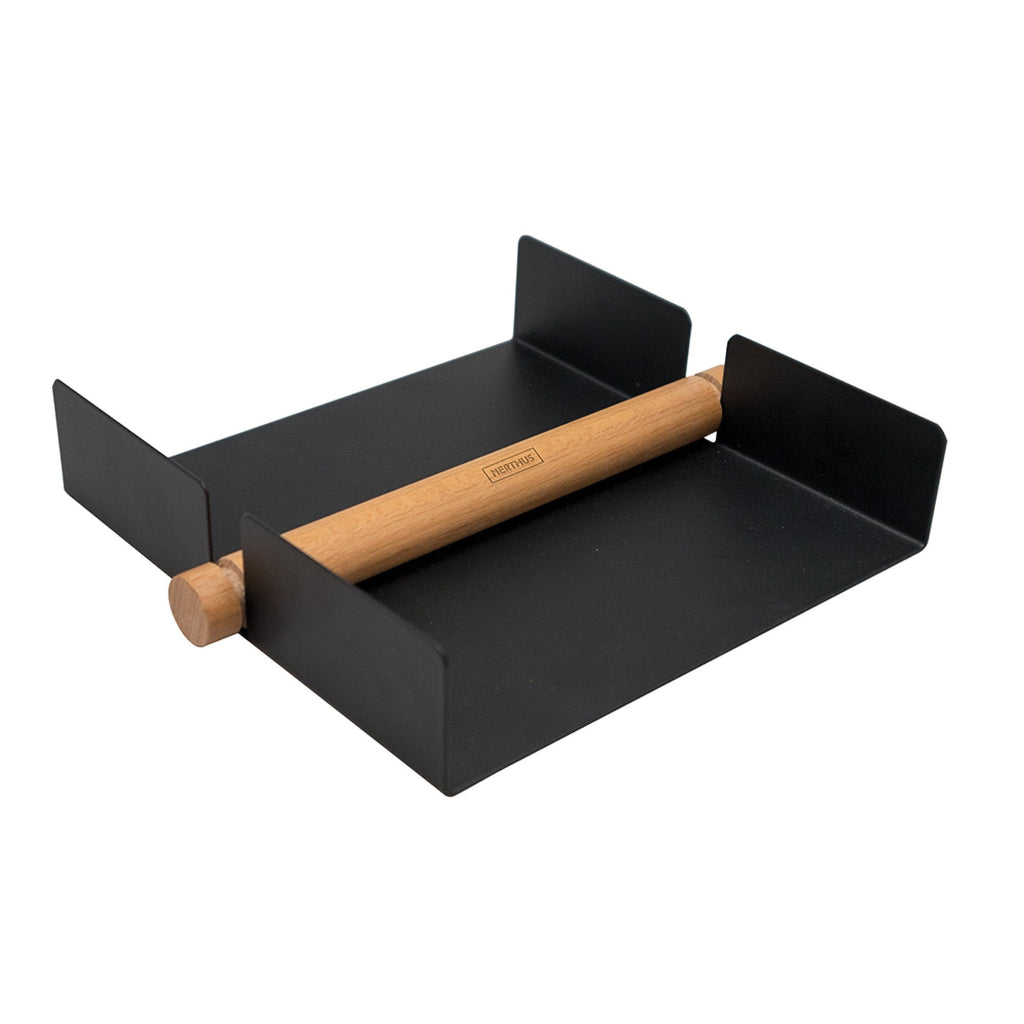 Servilletero con rodillo de bambú antiventolera