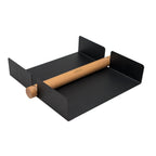 Servilletero con rodillo de bambú antiventolera