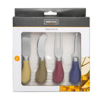Set de cuchillos para queso colores mate