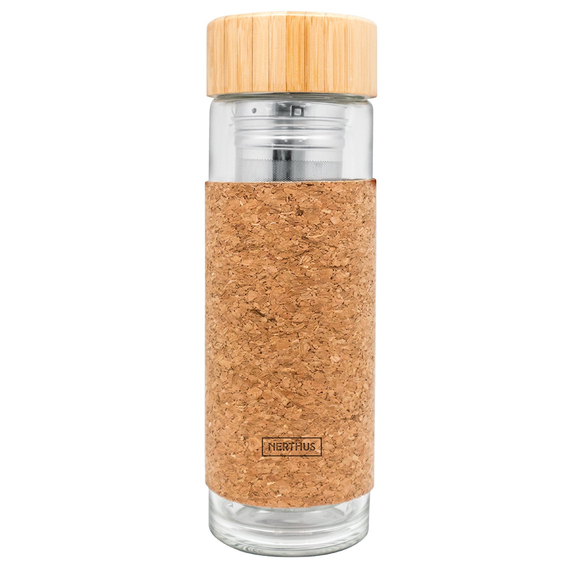 Botella Termo 300 ml con Infusor y Corcho