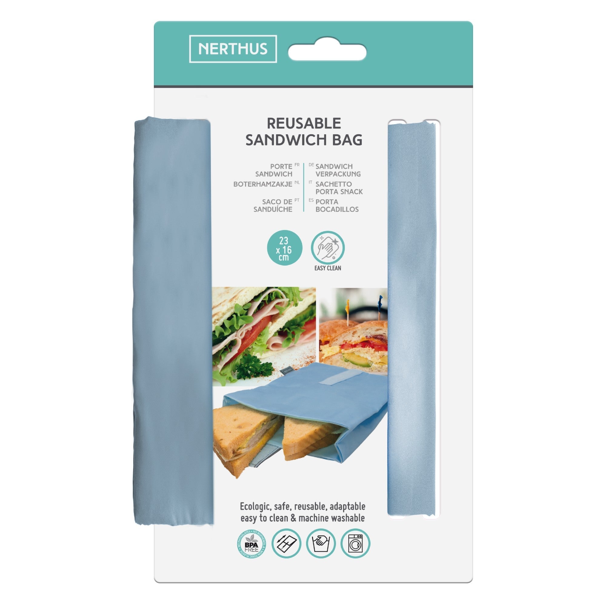 Porta Sándwich XL Reutilizable
