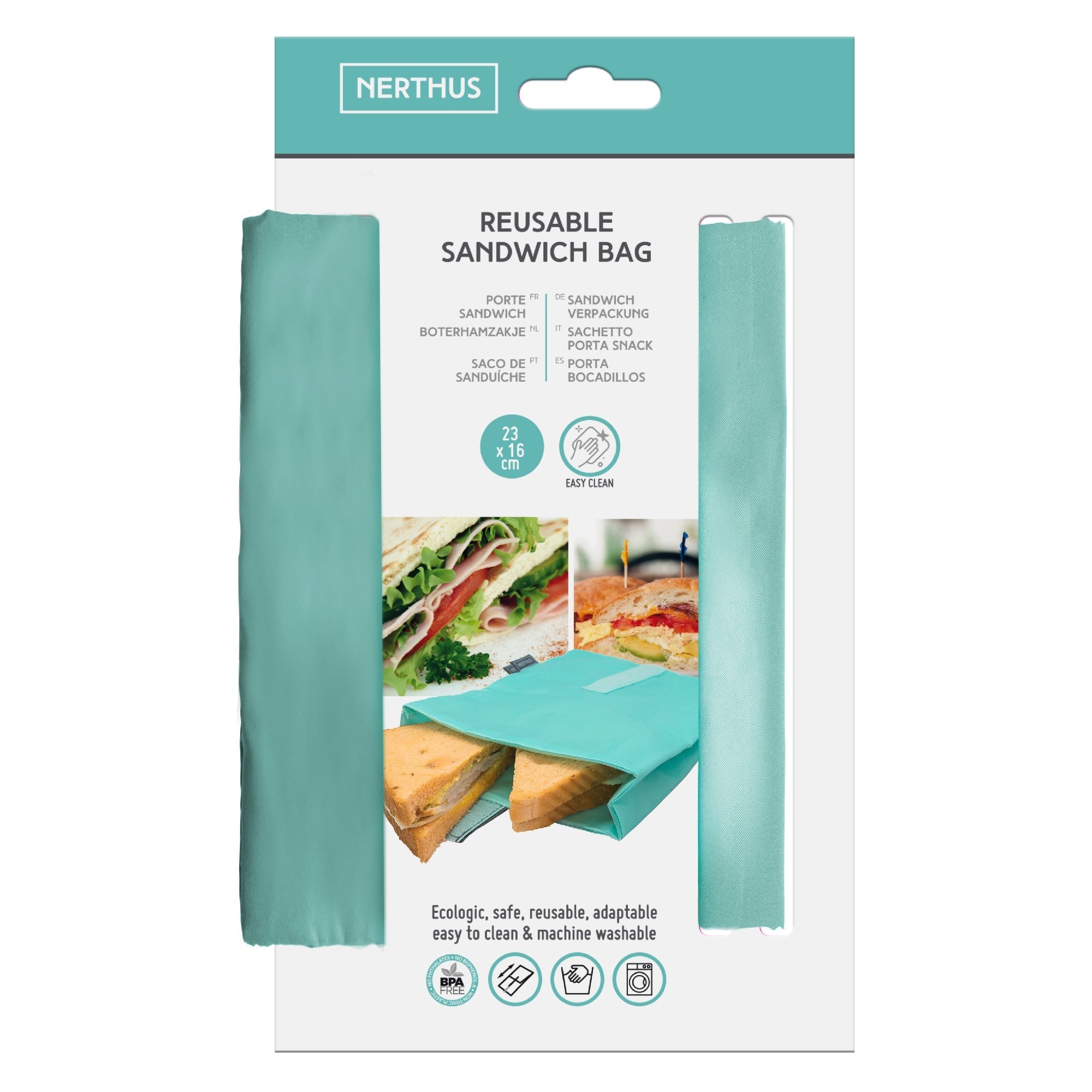 Porta Sándwich XL Reutilizable